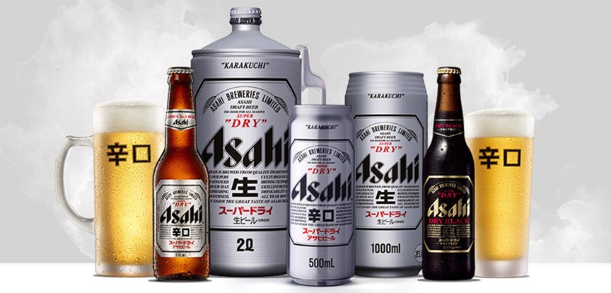 Tìm hiểu về thương hiệu bia Asahi Nhật Bản