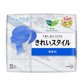 Băng vệ sinh hàng ngày Laurier Nhật Bản không mùi 72 miếng