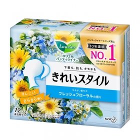 Băng vệ sinh hàng ngày Laurier Nhật Bản 72 miếng (Fresh Floral)