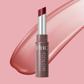 Son dưỡng có màu chống nắng DHC Color Lip Cream 1.5g (Sheer Bordeaux)