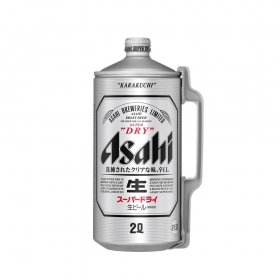Bia Asahi Super Dry can 2L