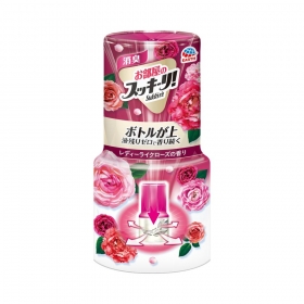 Hộp khử mùi thơm phòng Earth Sukki-ri hương hoa hồng 400mL