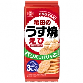 Bánh gạo nướng mỏng Kameda Usuyaki Senbei vị tôm 70g