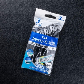 Set 3 dao cạo râu KAI Besty EX3 loại 3 lưỡi