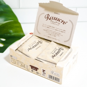 Bánh mì nướng Bourbon Rasucre phủ socola trắng 108g