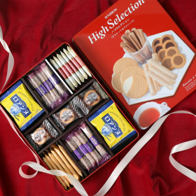 Bánh quy hộp thiếc cao cấp Bourbon High Selection 376g