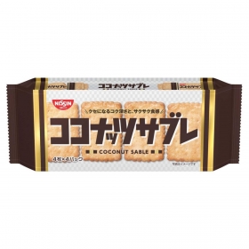Bánh quy dừa Nissin Coconut Sable (4 gói x 4 cái)