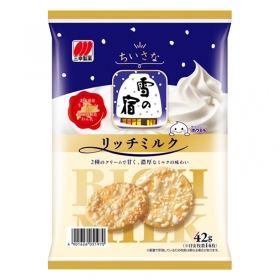Bánh gạo tuyết Sanko Yukinoyado Rich Milk 42g