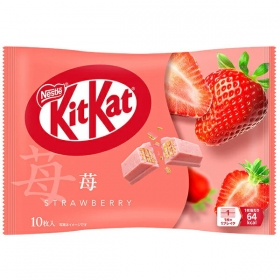 KitKat vị dâu gói giấy mini nội địa Nhật