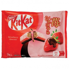 KitKat Yokubari double socola & dâu gói 9 thanh