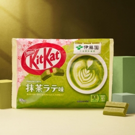 KitKat vị matcha latte mini 9 thanh nội địa Nhật