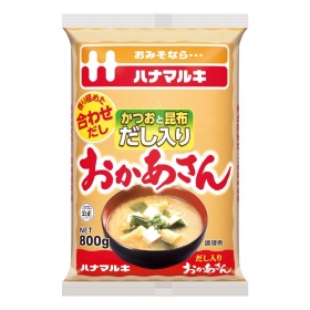 Tương miso Hanamaruki Dashi Iri Okaasan gói 800g