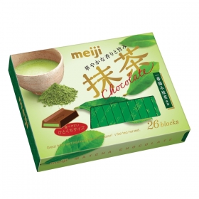 Socola nhân trà xanh matcha Meiji chocolate