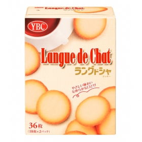 Bánh quy lưỡi mèo YBC Langue De Chat hộp 36 cái