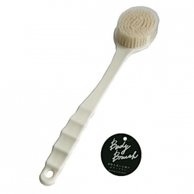 Bàn chải cọ lưng 2 mặt có tay cầm dài Mitsuki 35cm