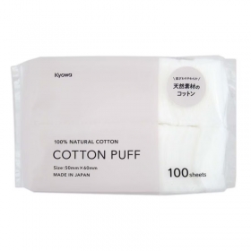 Bông tẩy trang Kyowa Cotton Puff gói 100 miếng