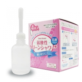 Bình xịt vệ sinh phụ nữ Okamoto Clean Shower Compact Bidet 4 chai x 120mL