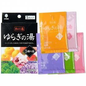 Muối tắm Novopin Pika Pika mùi hương tự nhiên 25gr x 5 gói