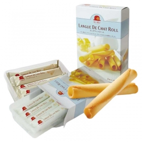 Bánh quế Akai Boshi Langue De Chat Roll hộp 8 cái