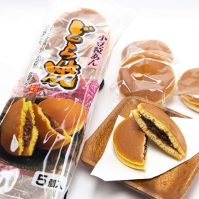 Bánh rán Dorayaki Hiyoshi Seika nhân đậu đỏ, hạt dẻ, matcha gói 5 cái 300g