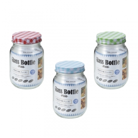 Lọ thủy tinh nắp thiếc Echo Metal 450mL