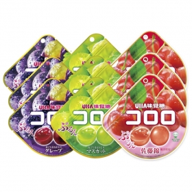Kẹo dẻo trái cây UHA Kororo 48g Nhật Bản (nhiều vị)