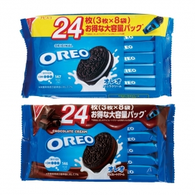 Bánh quy nhân kem Oreo Family Pack gói 24 cái