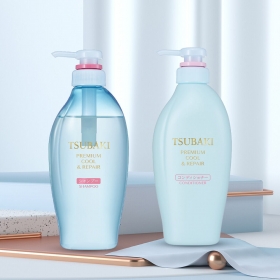 Dầu gội xả Tsubaki Premium Cool & Repair 450mL - sạch dầu, mát lạnh da đầu