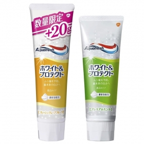 Kem đánh răng Aquafresh White & Protect 140g nội địa Nhật