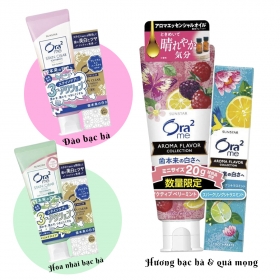 Kem đánh răng Sunstar Ora2 Stain Clear 130g (kèm quà tặng)
