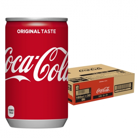Thùng 30 lon Nước giải khát có ga Coca Cola nội địa Nhật x 160mL