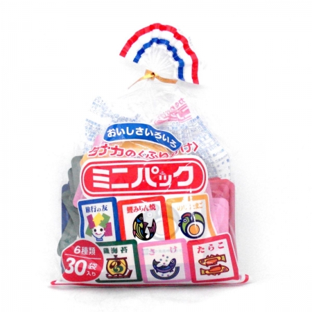 Gia vị rắc cơm tổng hợp Tanaka Foods túi 30 gói