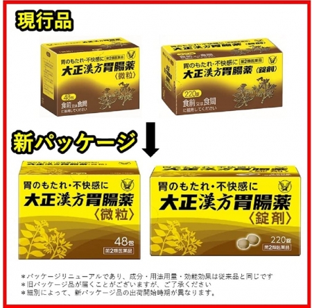 Thuốc hỗ trợ tiêu hóa và dạ dày Taisho Kampo dạng bột 48 gói