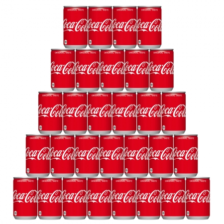 Thùng 30 lon Nước giải khát có ga Coca Cola nội địa Nhật x 160mL
