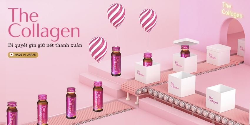 Nước uống đẹp da The Collagen Shiseido